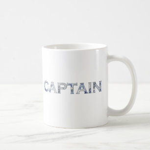 Captain personalised gifts coffee mug