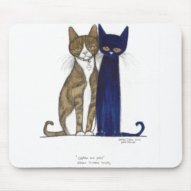 Captain & Pete Mousepad (Front)