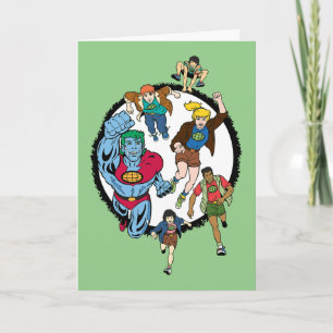 Captain Planet and the Planeteers Circle Graphic Card