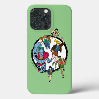 Captain Planet and the Planeteers Circle Graphic iPhone 13 Pro Case