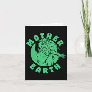 Captain Planet And The Planeteers Earth Day Mother Card