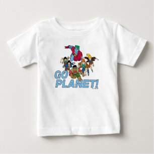 Captain Planet and the Planeteers - Go Planet! Baby T-Shirt