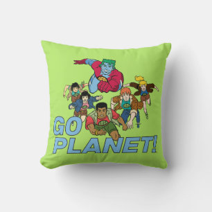Captain Planet and the Planeteers - Go Planet! Cushion