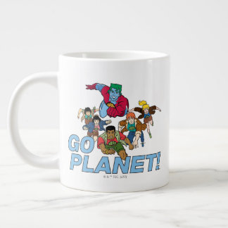 Captain Planet and the Planeteers - Go Planet! Large Coffee Mug