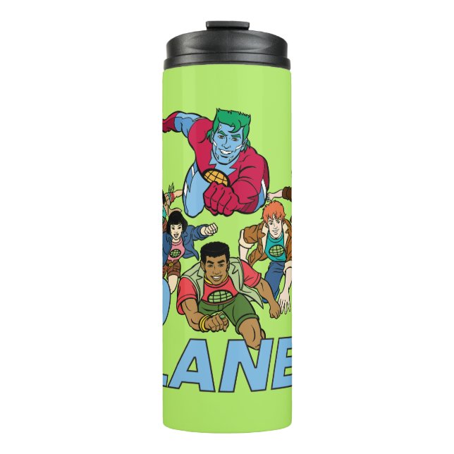 Captain Planet and the Planeteers - Go Planet! Thermal Tumbler (Front)