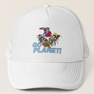 Captain Planet and the Planeteers - Go Planet! Trucker Hat