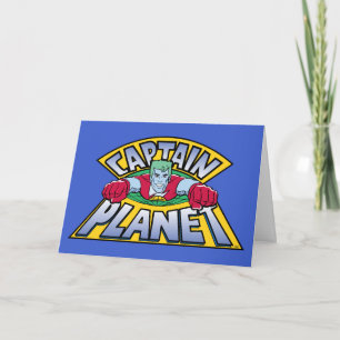 Captain Planet Logo Card