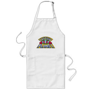 Captain Planet Logo Long Apron