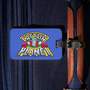 Captain Planet Logo Luggage Tag