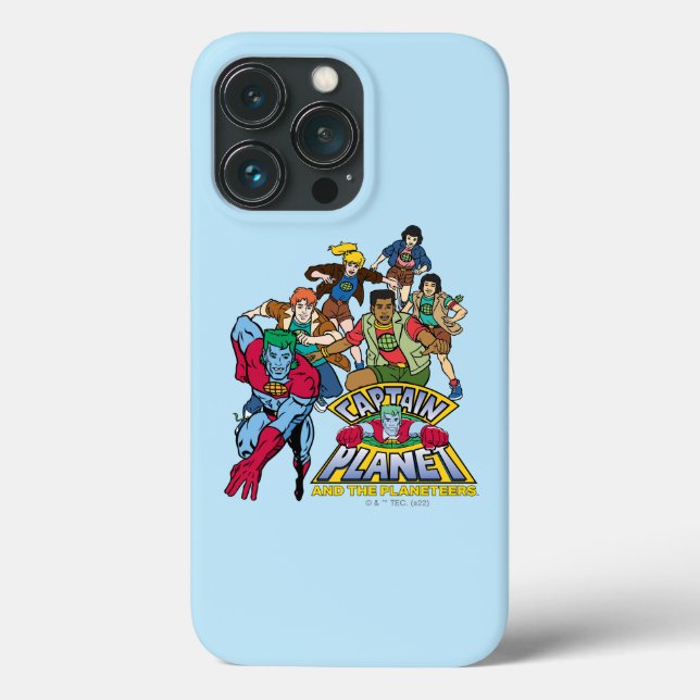 Captain Planet & the Planeteers Group Logo Graphic Case-Mate iPhone Case (Back)