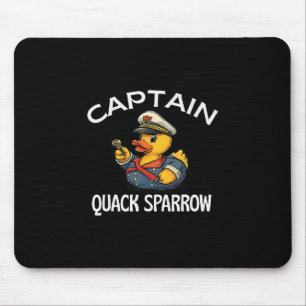 Captain Quack Sparrow Cruise Ducks Keep Hide You D Mouse Mat