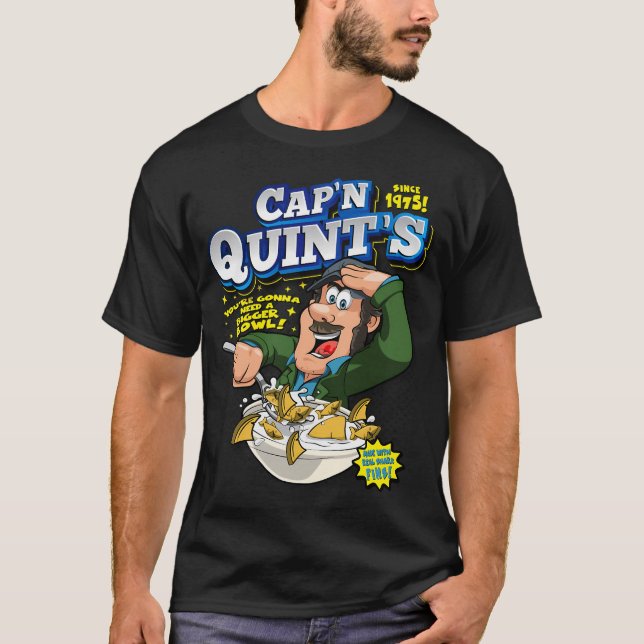 Captain Quint's Cereal T-Shirt (Front)