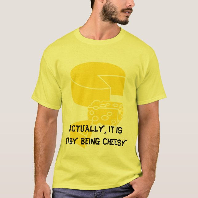 Captain Random! Cheesy Tee (Front)