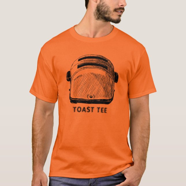Captain Random! Toast Tee (Front)