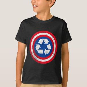 Captain Recycle Earth Day 1 T-Shirt