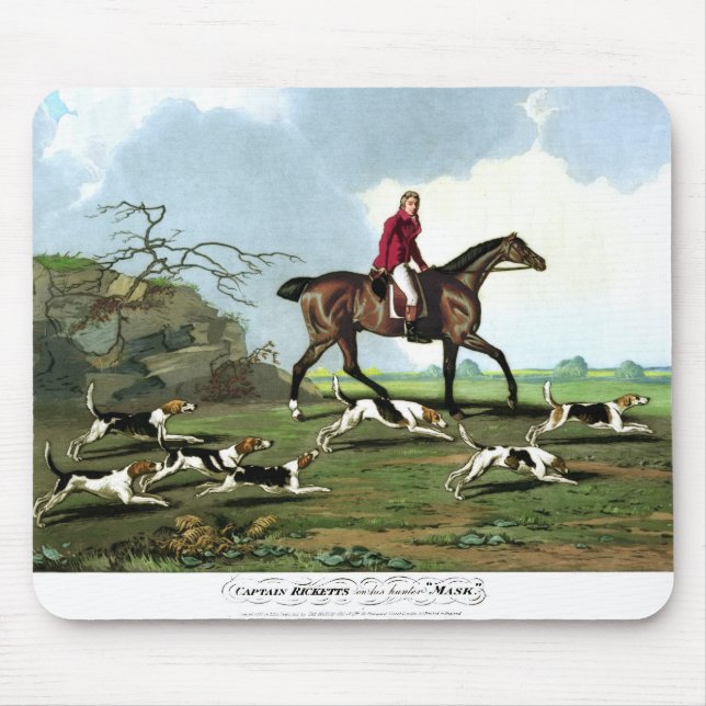 Captain Ricketts Mouse Mat (Front)