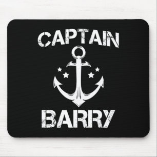 Captain Rry Funny Birthday Personalised Surname Cl Mouse Mat