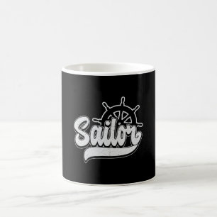 Captain Sailor Sail Boat Sea Sailing Gift Idea Coffee Mug