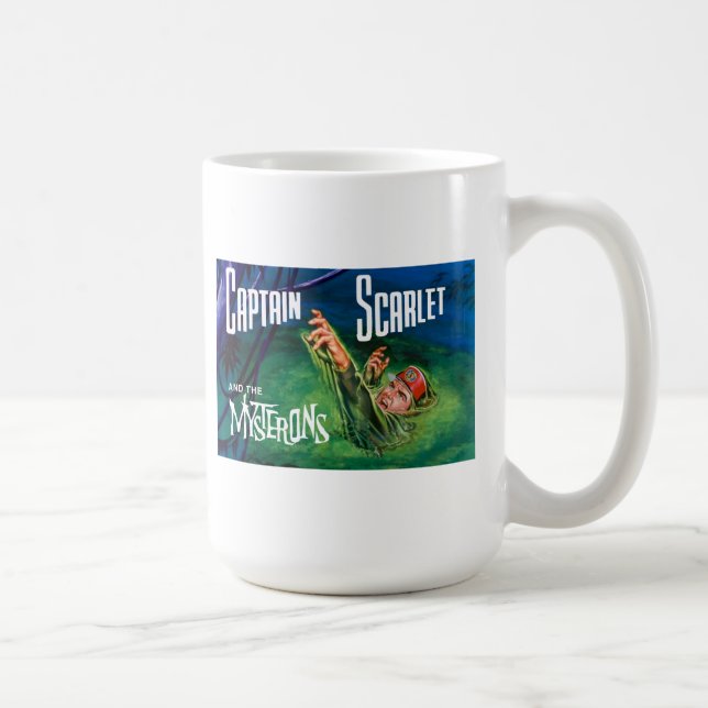 Captain Scarlet in the swamp Coffee Mug (Right)