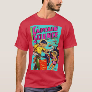 Captain Science comic book cover Brazilian patriot T-Shirt