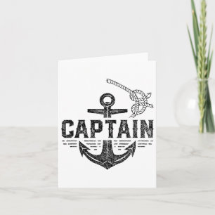 Captain Ship Boat Owner Skipper Lover Card