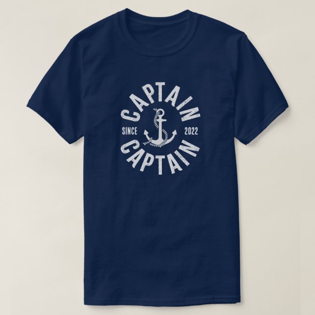 Captain Since 2022 T-Shirt (Design Front)