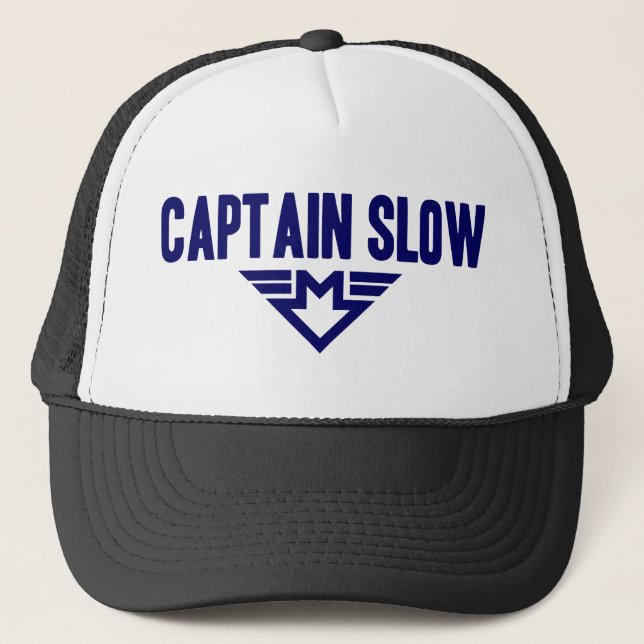 Captain Slow Trucker Hat (Front)