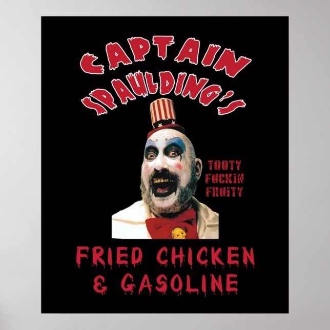 Captain Spaulding's Rejects Poster (Front)