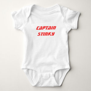 Captain Stinky Baby Bodysuit