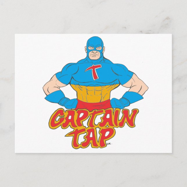 Captain Tap! Postcard (Front)
