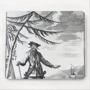 Captain Teach, commonly called Blackbeard Mouse Mat