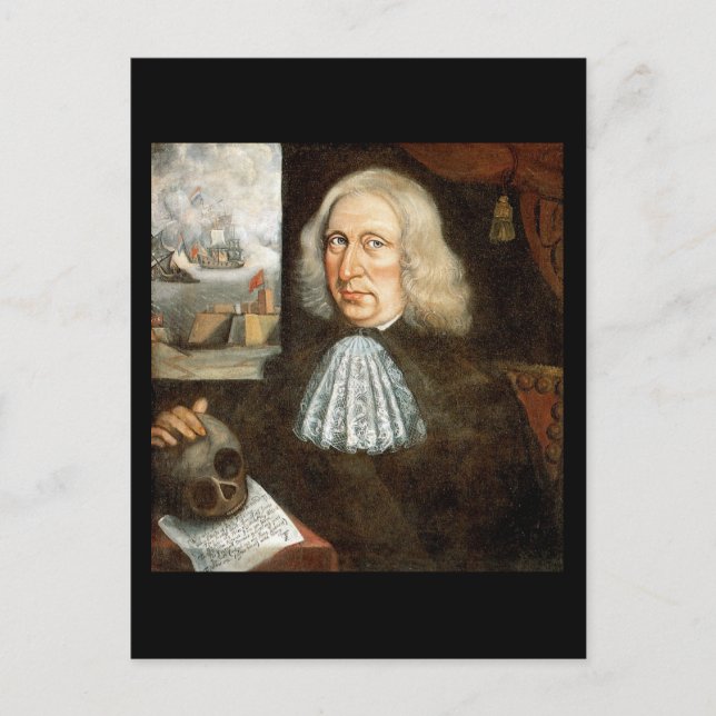 Captain Thomas Smith Self Portrait Postcard (Front)