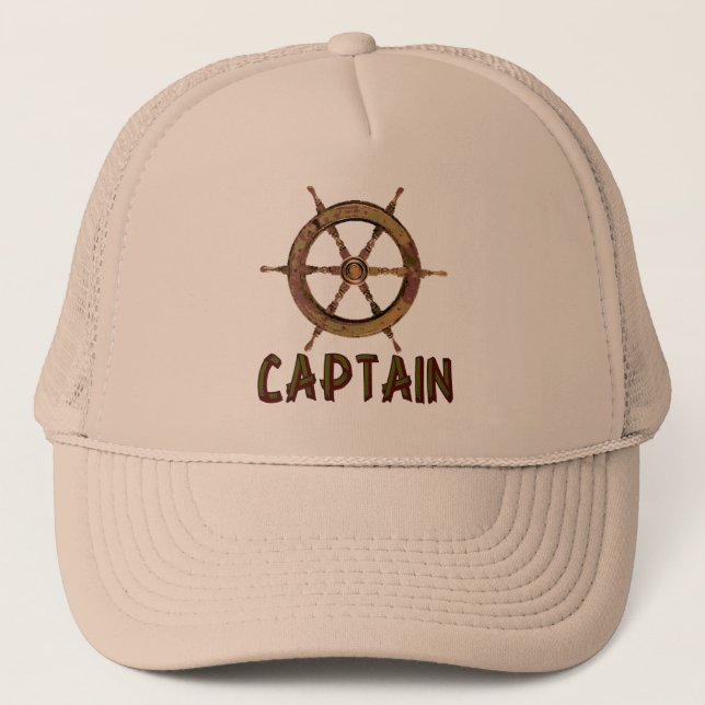 Captain Trucker Hat (Front)