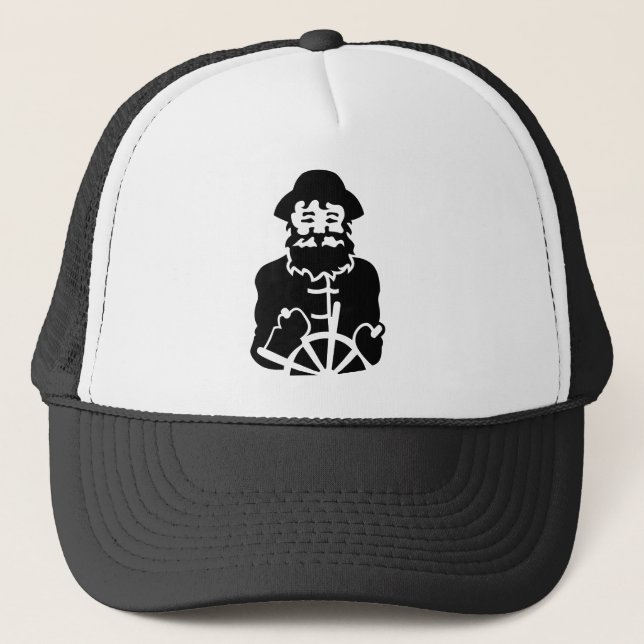 Captain Trucker Hat (Front)