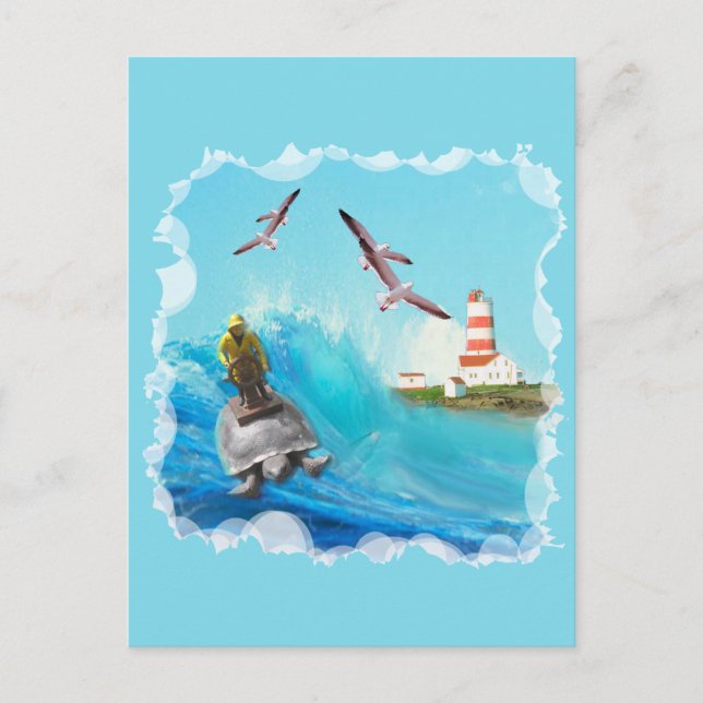 Captain Turtle Postcard (Front)