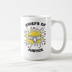 Captain Underpants   Briefs of Justice Coffee Mug