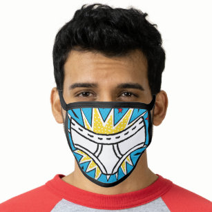Captain Underpants   Briefs of Justice Face Mask
