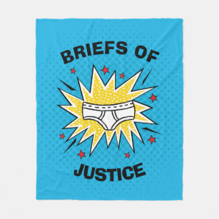Captain Underpants   Briefs of Justice Fleece Blanket