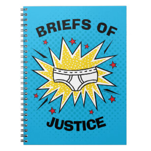 Captain Underpants   Briefs of Justice Notebook