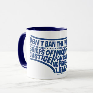 Captain Underpants   Typography Tighty Whities Mug
