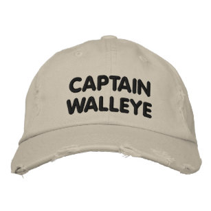 Captain Walleye - Walleye Fishing Embroidered Hat