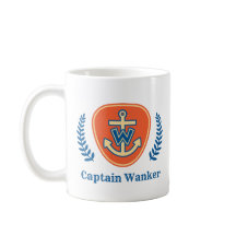 "Captain Wanker" Coffee Mug