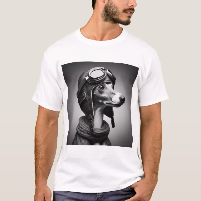 Captain Whippet T-Shirt (Front)