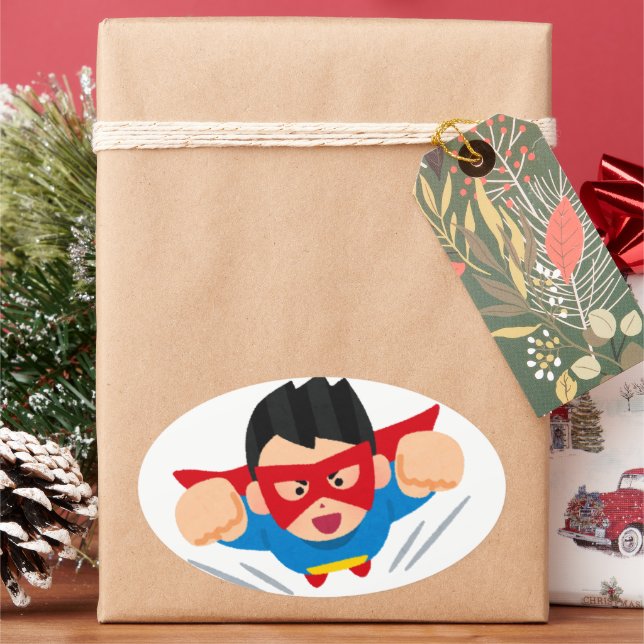 "Captain Zoom" Sticker (Holiday)