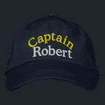 Captain's Cap by SRF<br><div class="desc">Suitable for Men AND Women ...  = ) More print = smaller print.  I offer another with family name as a templates. Thanks. Enjoy! Come back often,  Sharon Rhea Ford,  NBPTS-Art ( http://www.zazzle.com/sharonrhea?rf=238102717089006821 )</div>