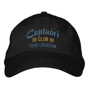 Captain's CLUB Personalise it Embroidered cap
