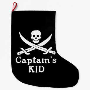 Captain's Kid  Large Christmas Stocking