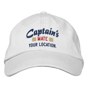 Captain's MATE Personalise it! Embroidered cap