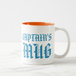Captain's mug   Fun Humour Slogan Kids Mug