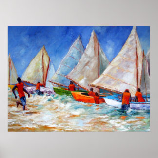 Captain's Race Poster